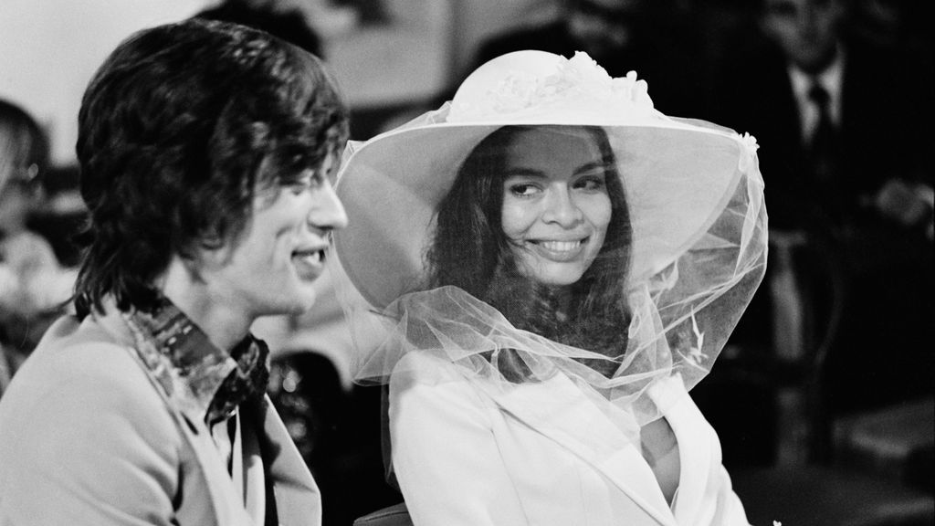 Mick y Bianca Jagger