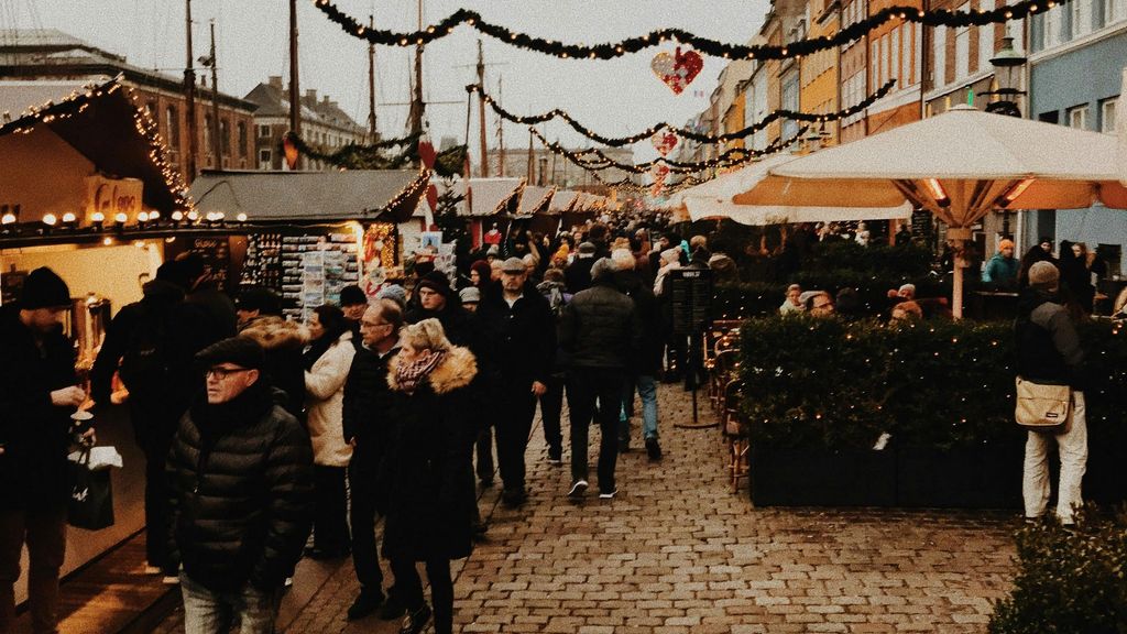 Pueblo navideño