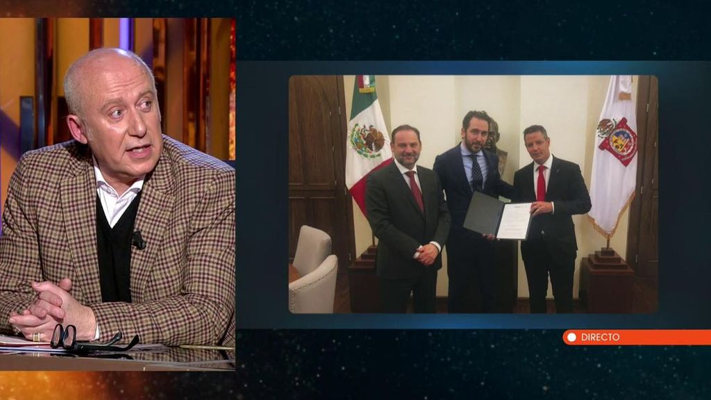 Ramón Bermejo muestra una imagen inédita de Víctor de Aldama con Ábalos