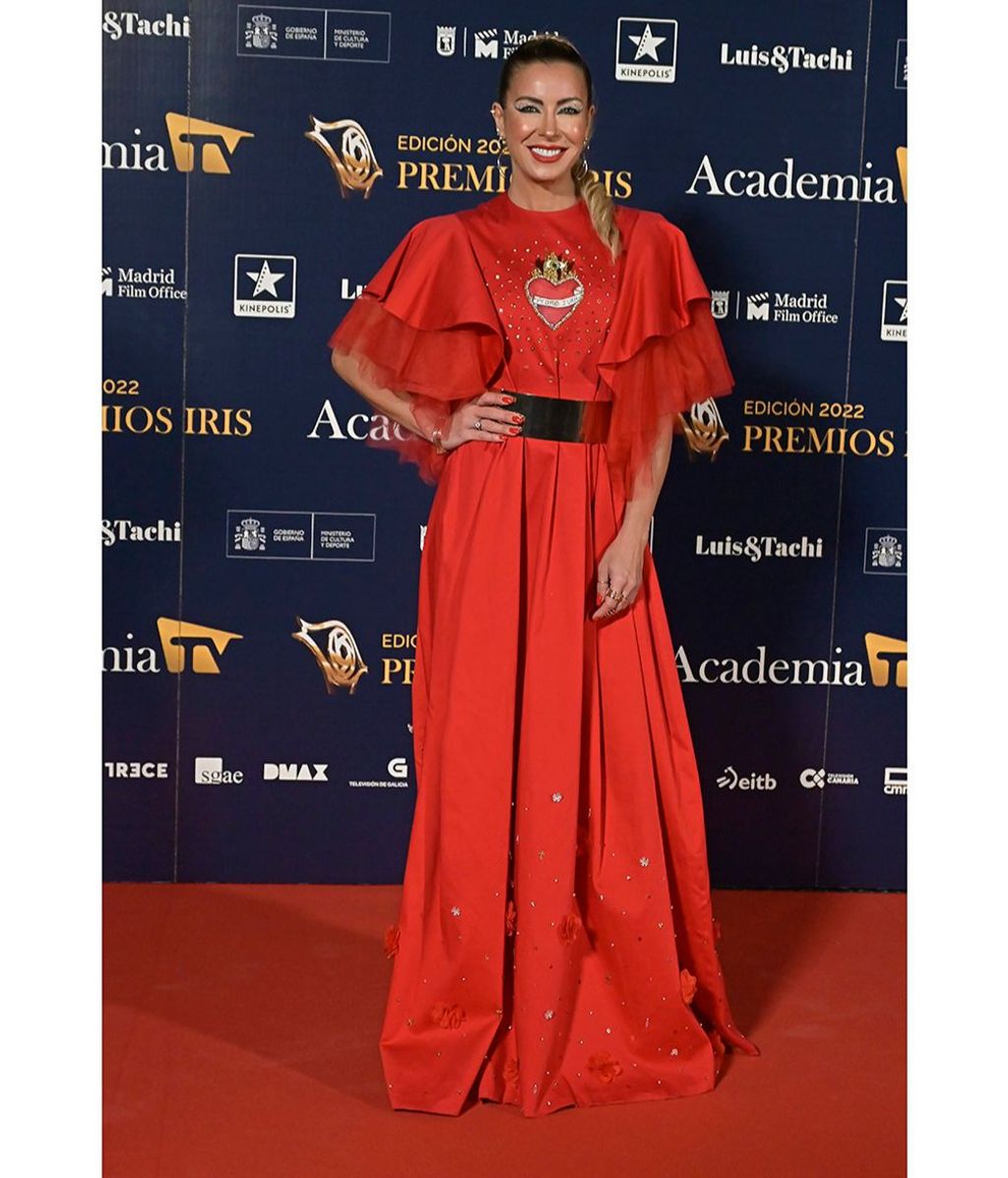 at photocall for the 24th Iris de la Academia de la Television Awards in Madrid on Monday, 21 November 2022.