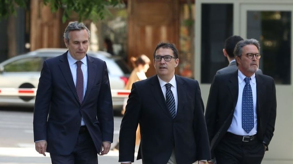 El historiador Josep Lluís Alay, cuando declaró en la Audiencia Nacional tras ser detenido en Alemania