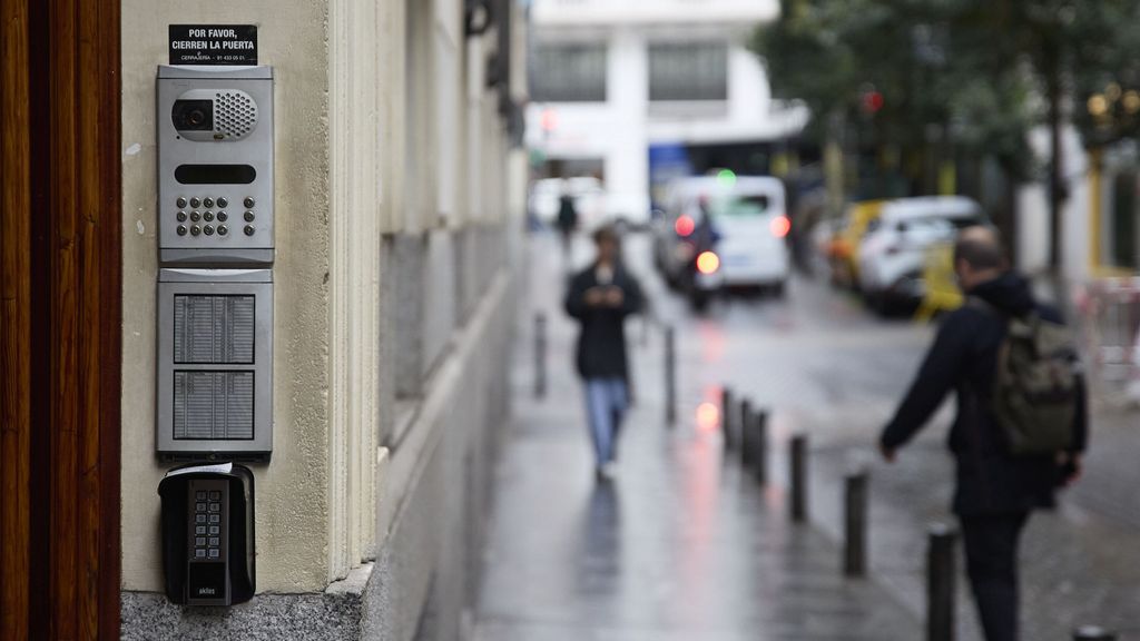 Imagen de archivo de un telefonillo en un bloque de viviendas