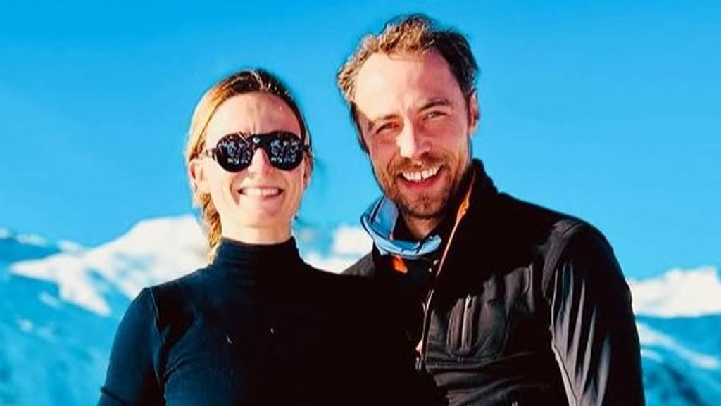 James Middleton con su mujer, Alizée Thevenet