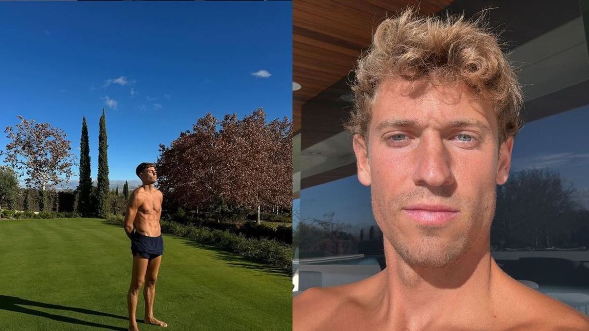 Marcos Llorente vuelve a sorprender en redes sociales tomando el sol a 12ºC