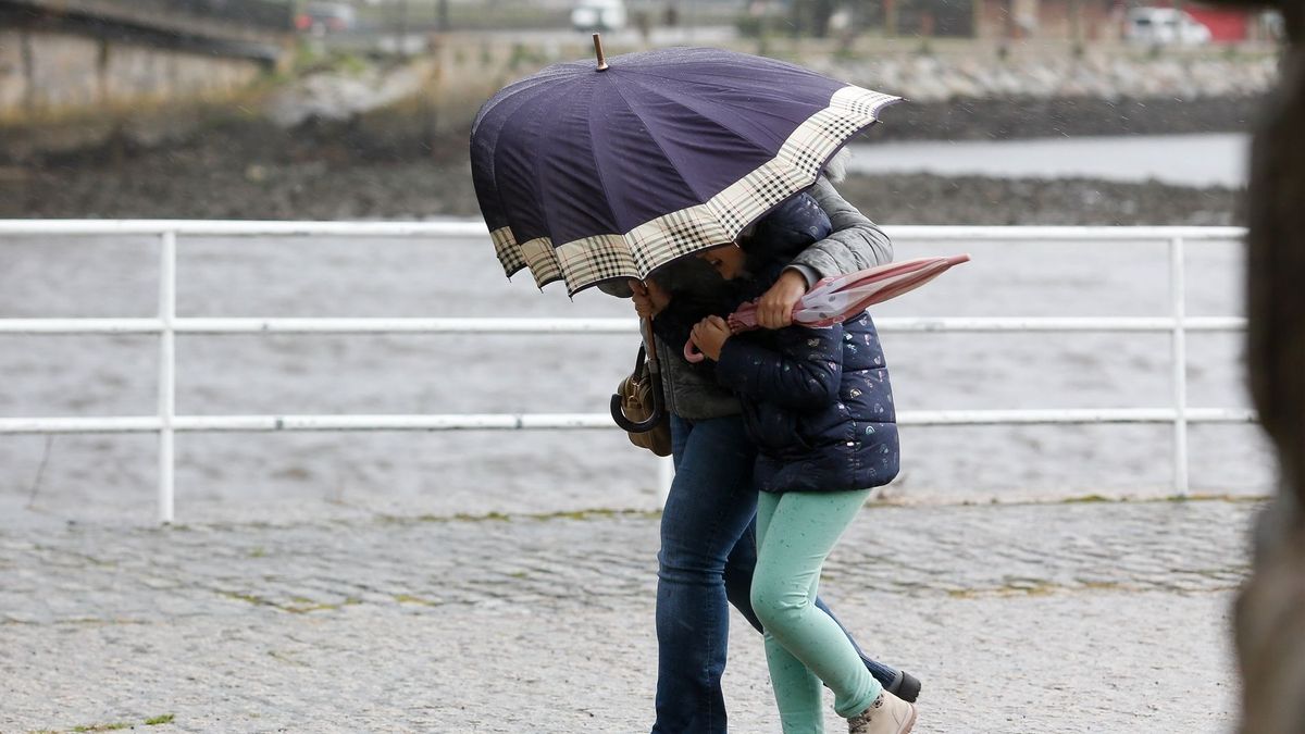 Tiempo: Lluvia Galicia