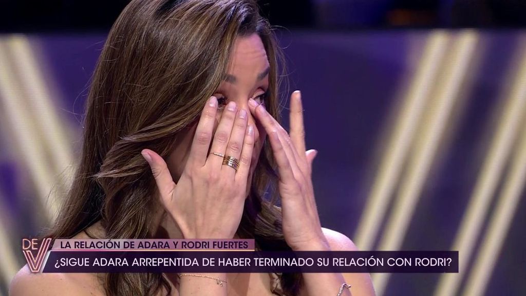 Adara se emociona al hablar de Rodri