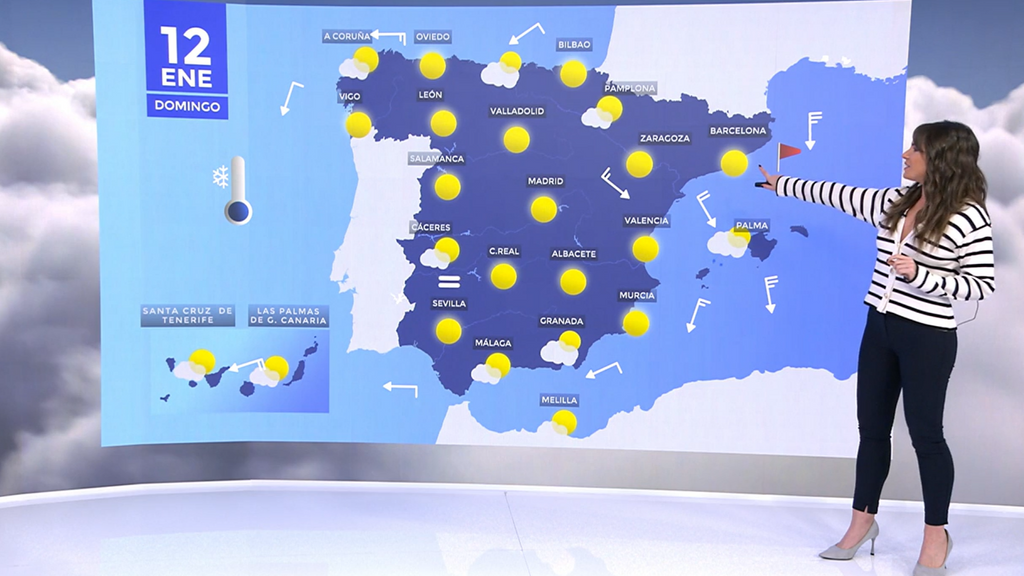 Descenso drástico y generalizado de temperaturas en toda España: siete CC.AA estarán en aviso por frío, nieve o viento