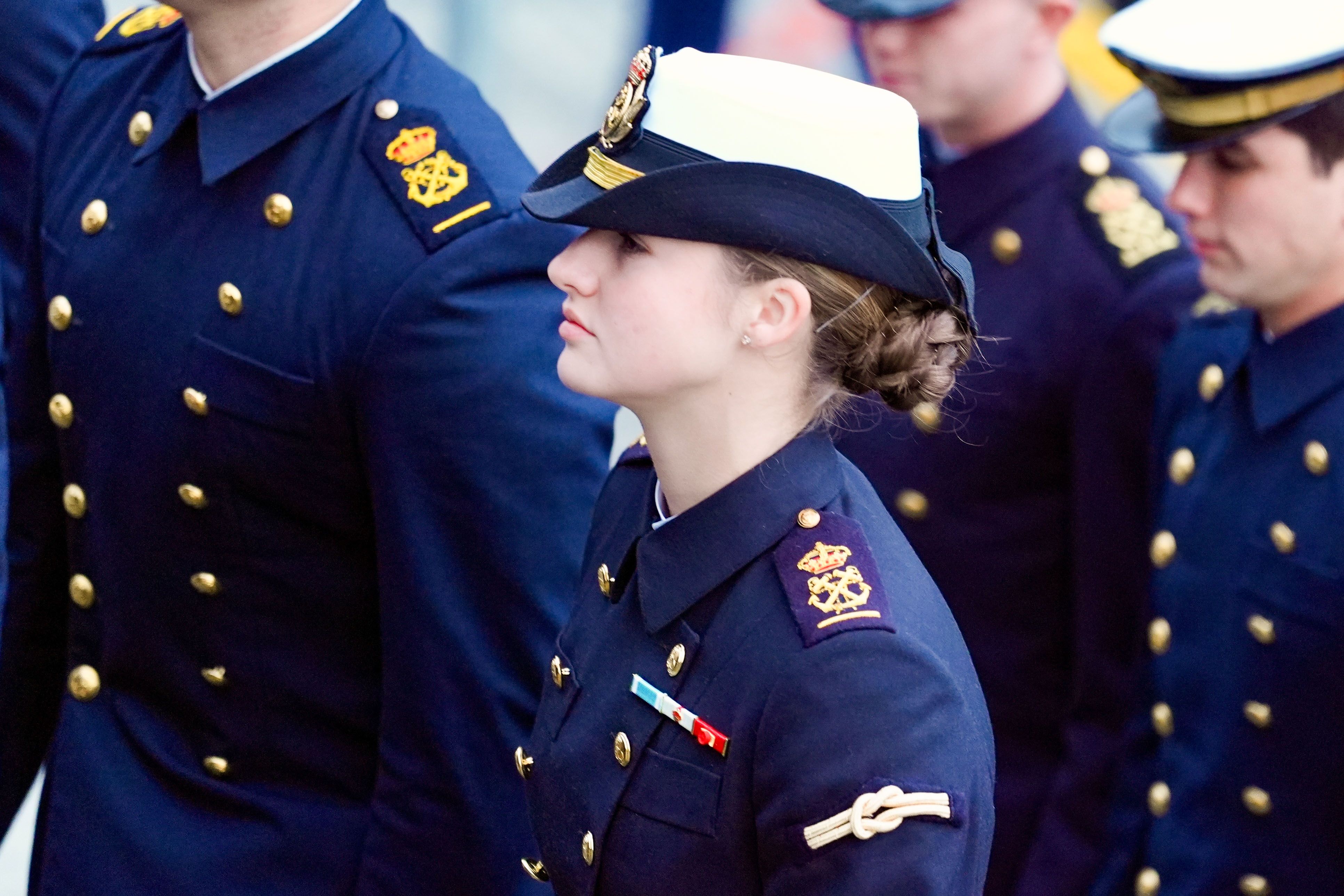 La princesa Leonor zarpa en el Juan Sebastián Elcano, en imágenes