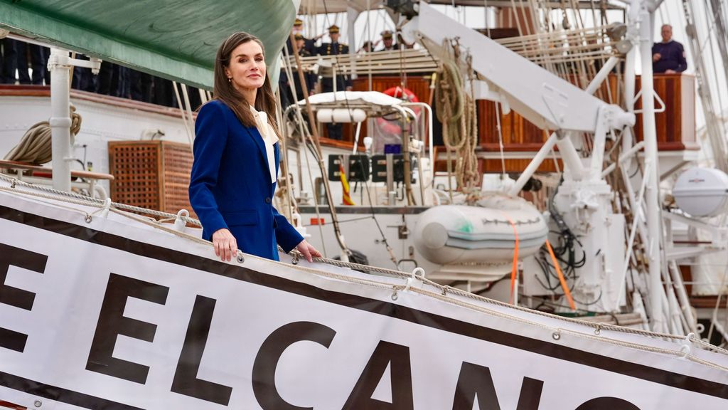 La princesa Leonor zarpa en el Juan Sebastián Elcano