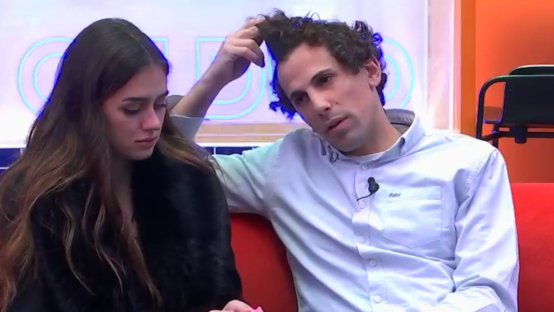 Óscar departe con Maica