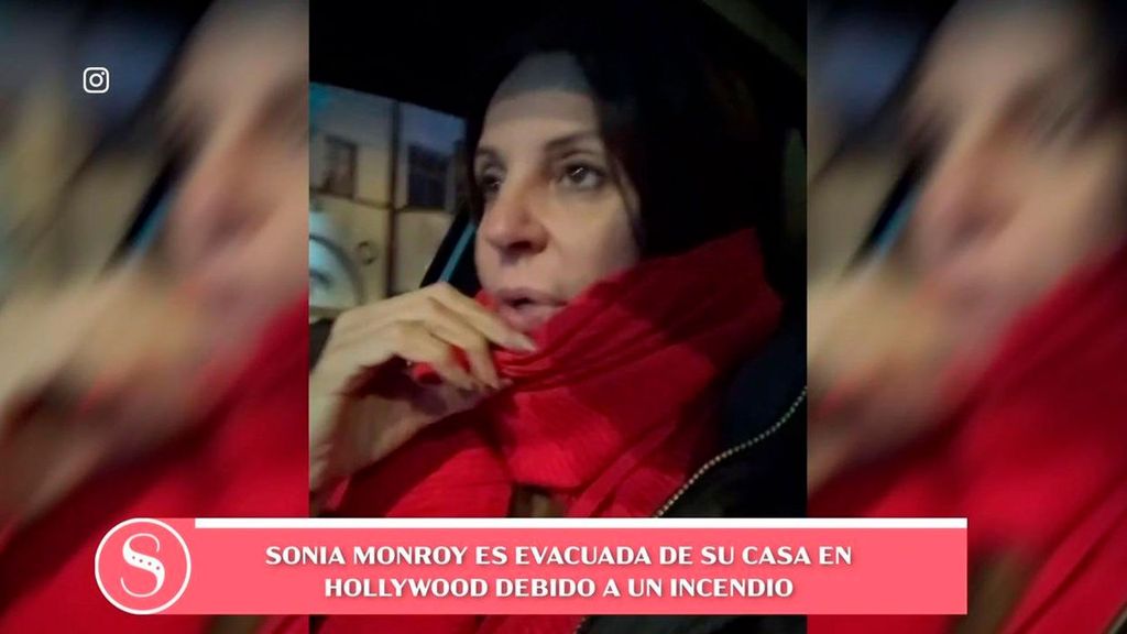 Sonia Monroy, llorando y aterrada, es desalojada por el incendió de Los Ángeles: "Tengo miedo, soy alérgica al humo" Socialité 2025 Top Vídeos 400