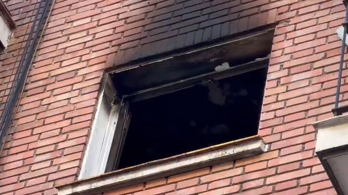 Incendio en una vivienda en Carabanchel, Madrid