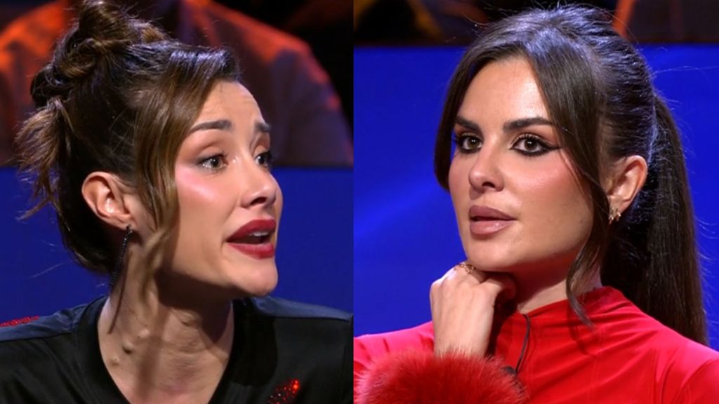 Alexia y Adara, protagonistas de un tenso cara a cara: "Prefiero hacerme famosa de reportera que poniendo los cuernos a mi marido en un reality"