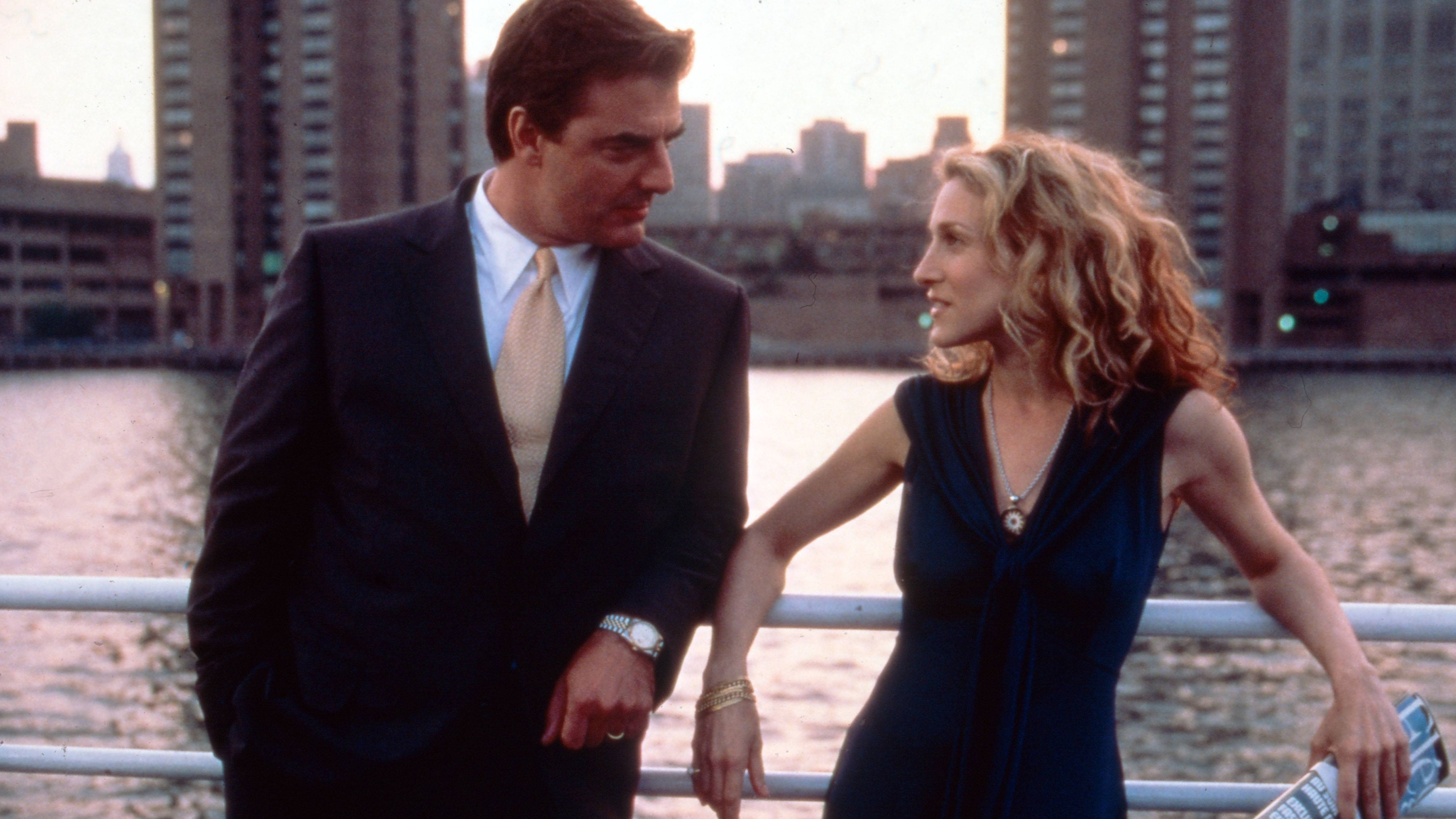 Carrie y Mr. Big en 'Sexo en Nueva York Carrie y Mr. Big en 'Sexo en Nueva York