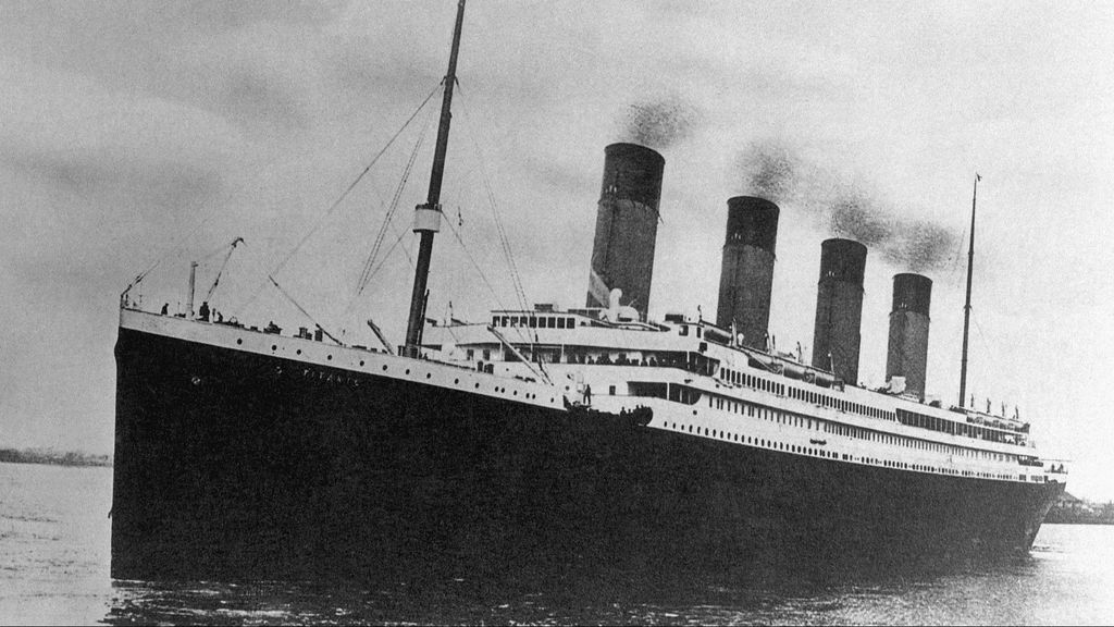 Imagen de archivo del Titanic