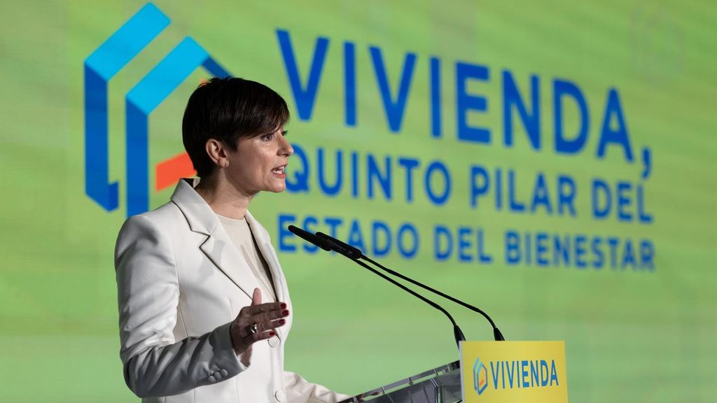 La ministra de Vivienda y Agenda Urbana, Isabel Rodríguez