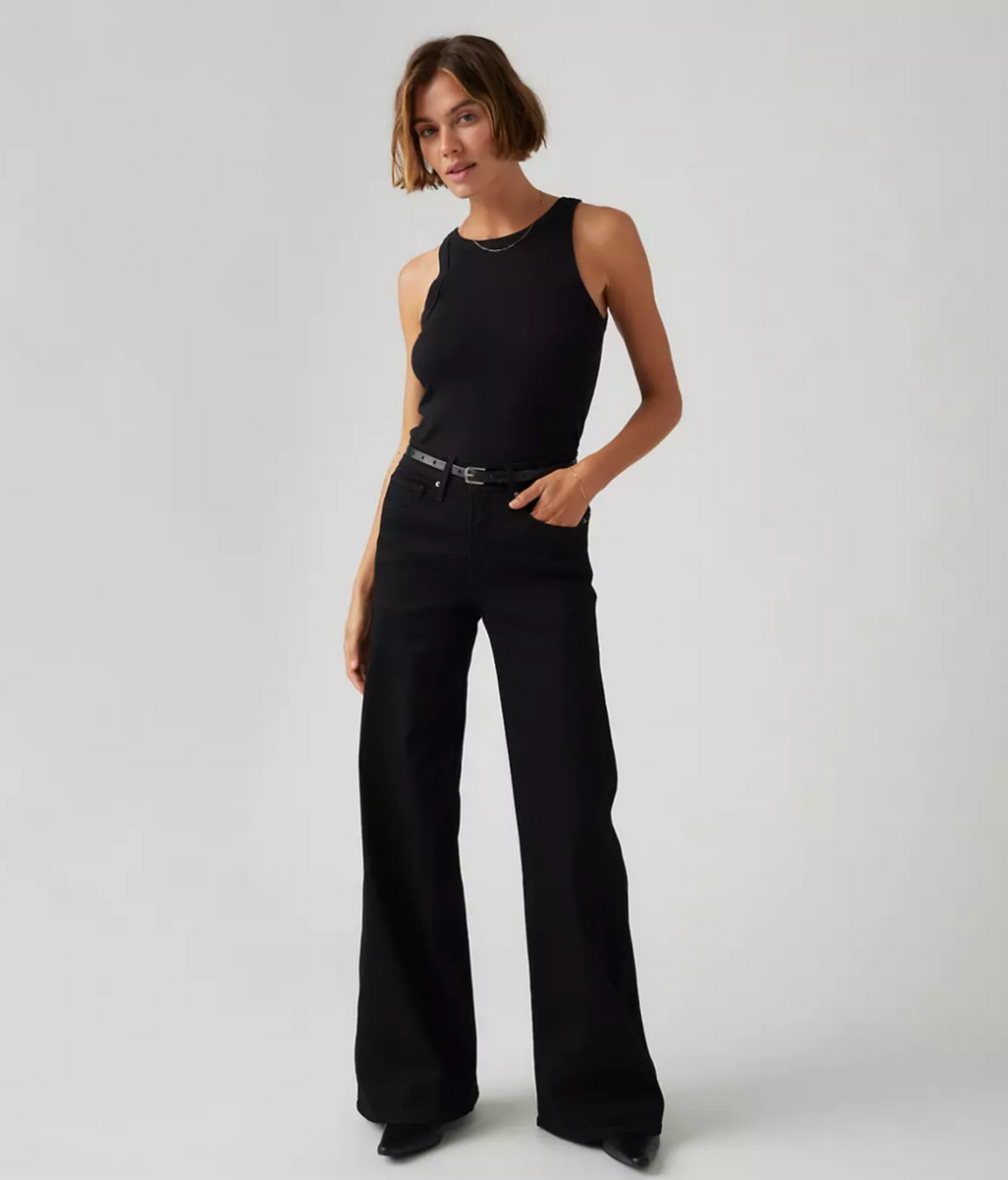 Levi's 318 shaping wide leg