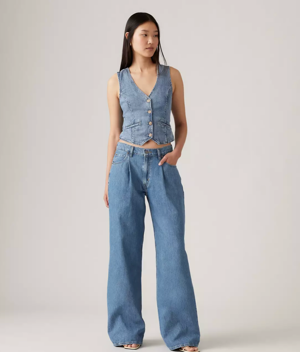 Modelo dad wide leg lightweight