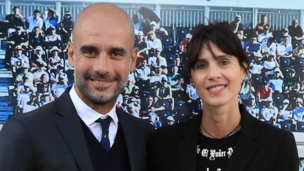 Pep Guardiola y Cristina Serra