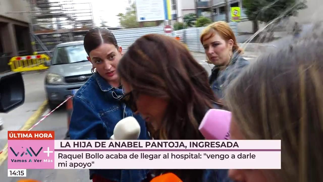 Raquel Bollo visita a Anabel Pantoja