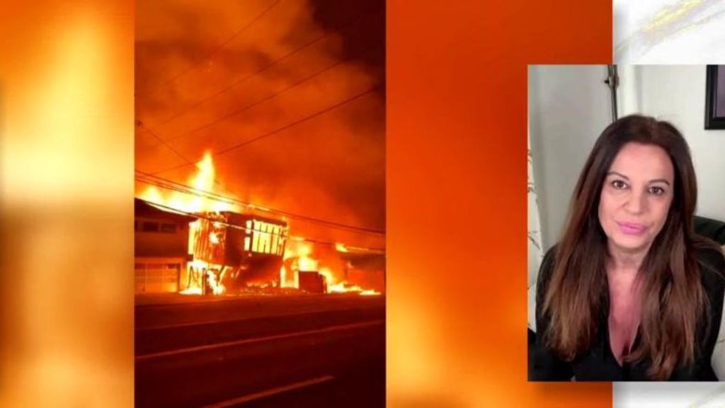 Sonia Monroy relata lo duro que fue quedarse atrapada en el incendio de Los Ángeles: "Entré en un estado de shock"