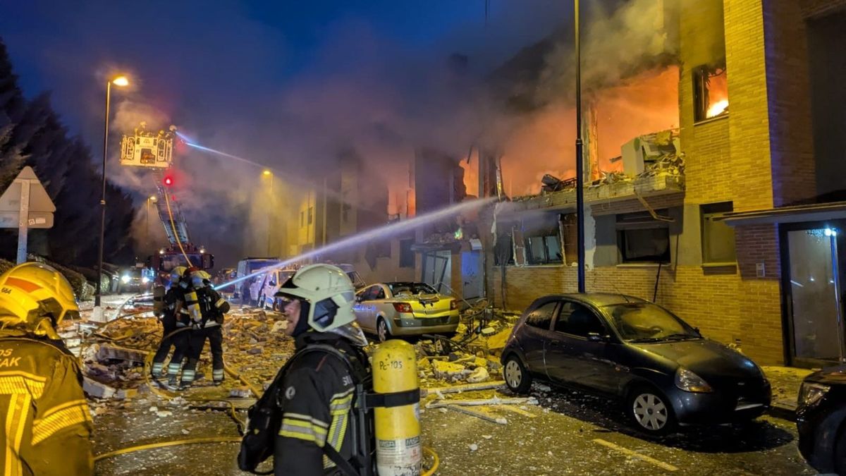 Varios heridos en una explosión en Noáin, en Navarra