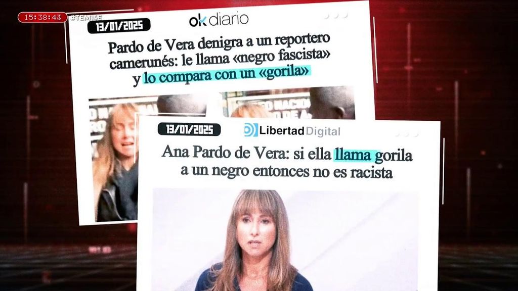 La polémica de Ana Pardo de Vera con Bertrand Ndongo