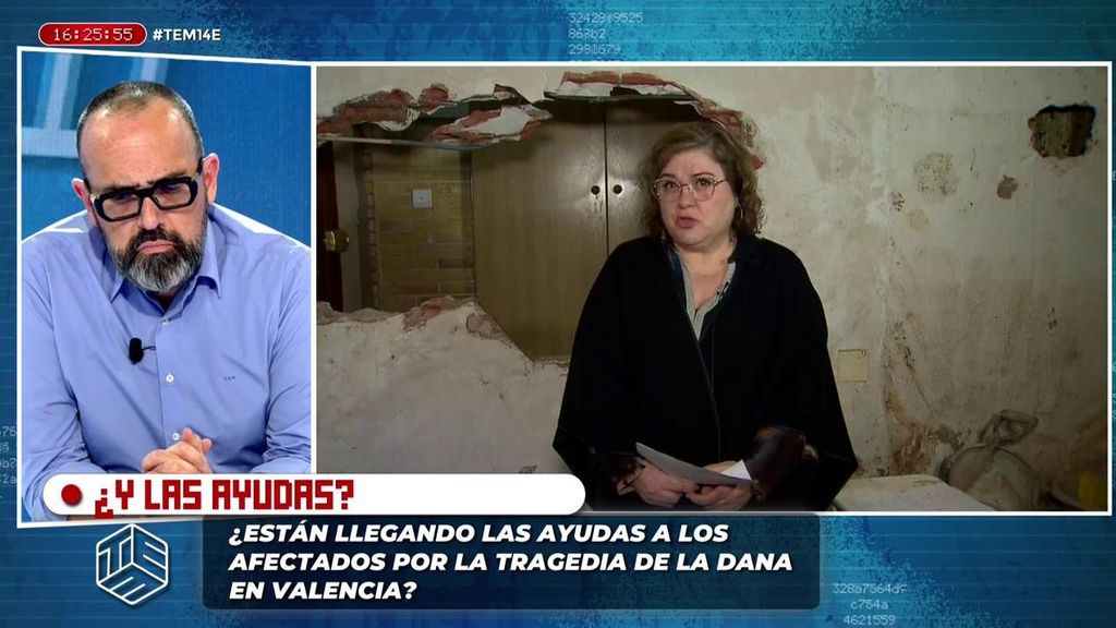 María Ángeles, vecina afectada por la DANA, sobre las ayudas recibidas: "Ese dinero sirve para bien poco"