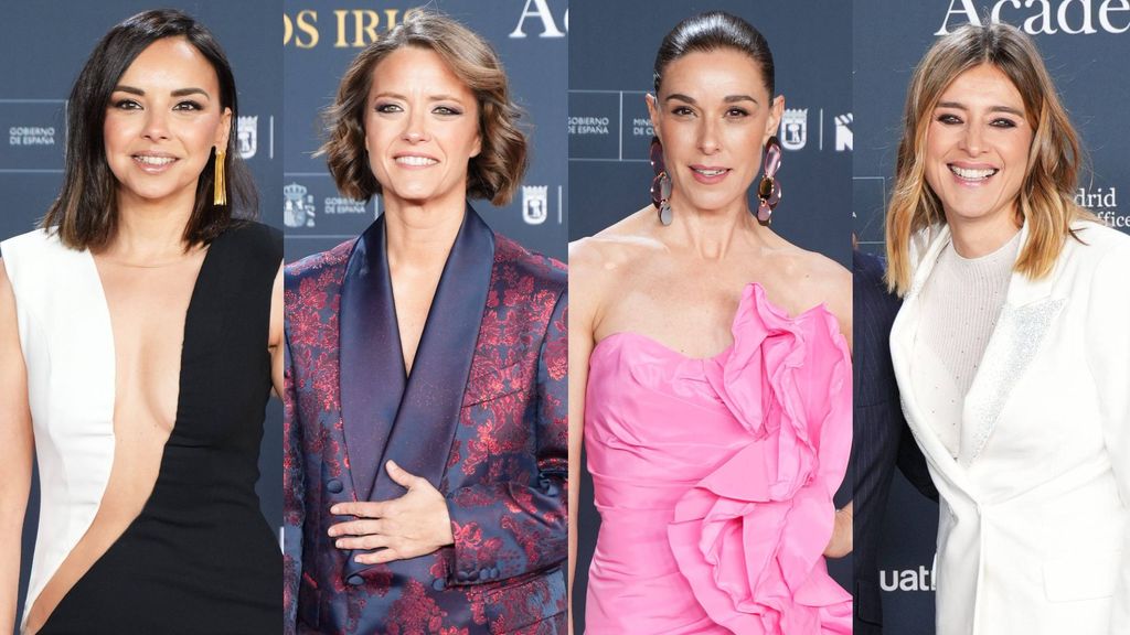 Todos los looks de los invitados a la alfombra roja de los Premios Iris