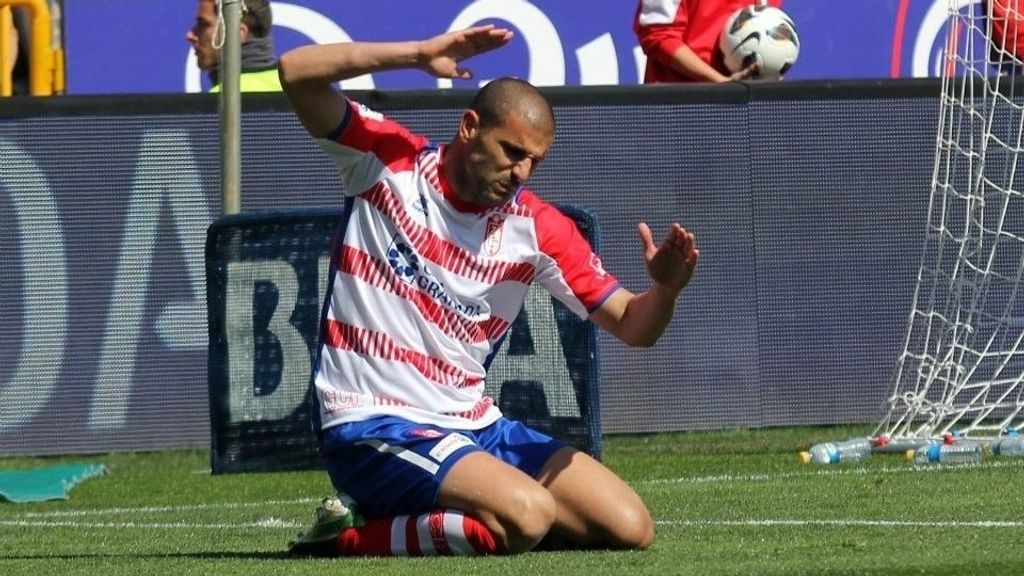 Carlos Aranda, en su etapa con el Granada CF