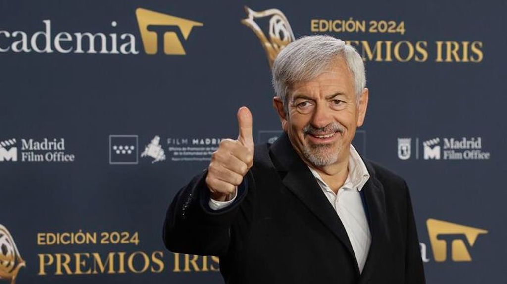 Carlos Sobera en los Premios Iris