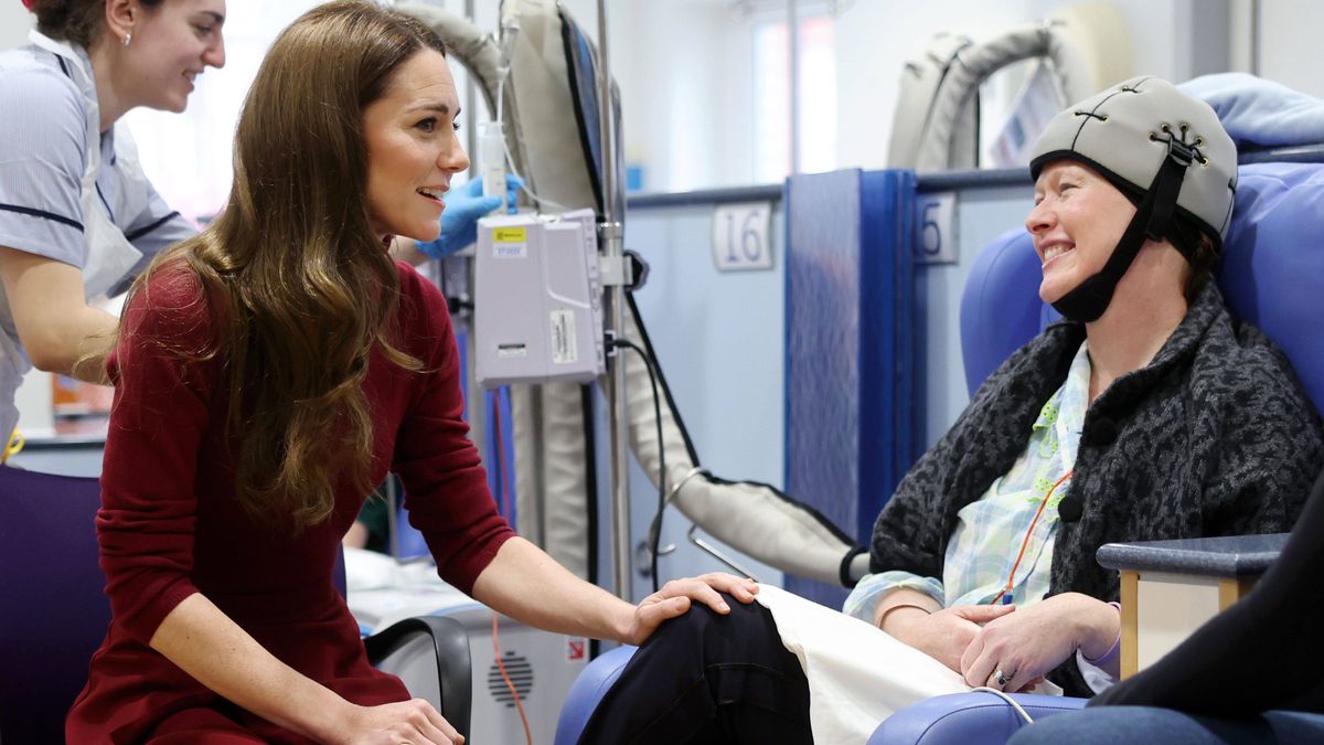 Kate Middleton este 14 de enero en el hospital.