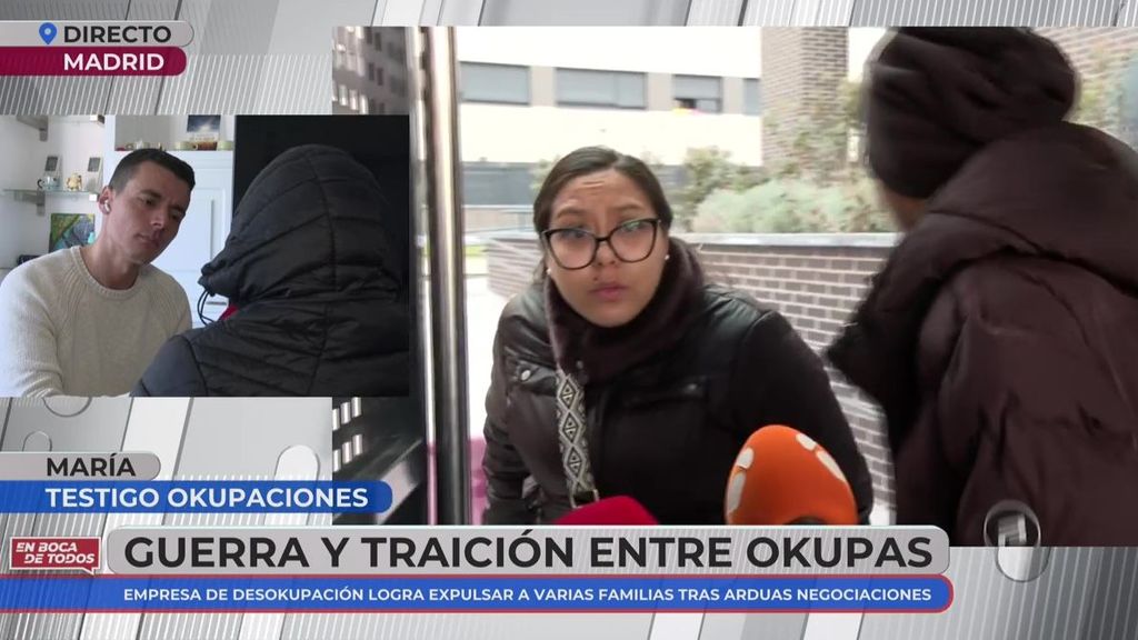 Las palabras de una okupa del bloque de pisos