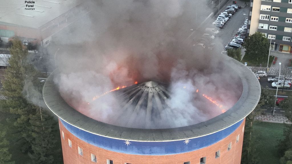 Peligra la cúpula del Planetario de Pamplona: hay riesgo de derrumbe