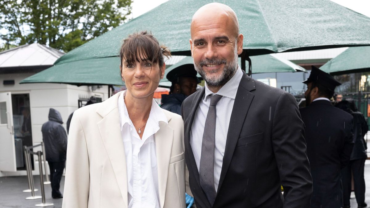 Pep Guardiola y Cristina Serra en una imagen de archivo.