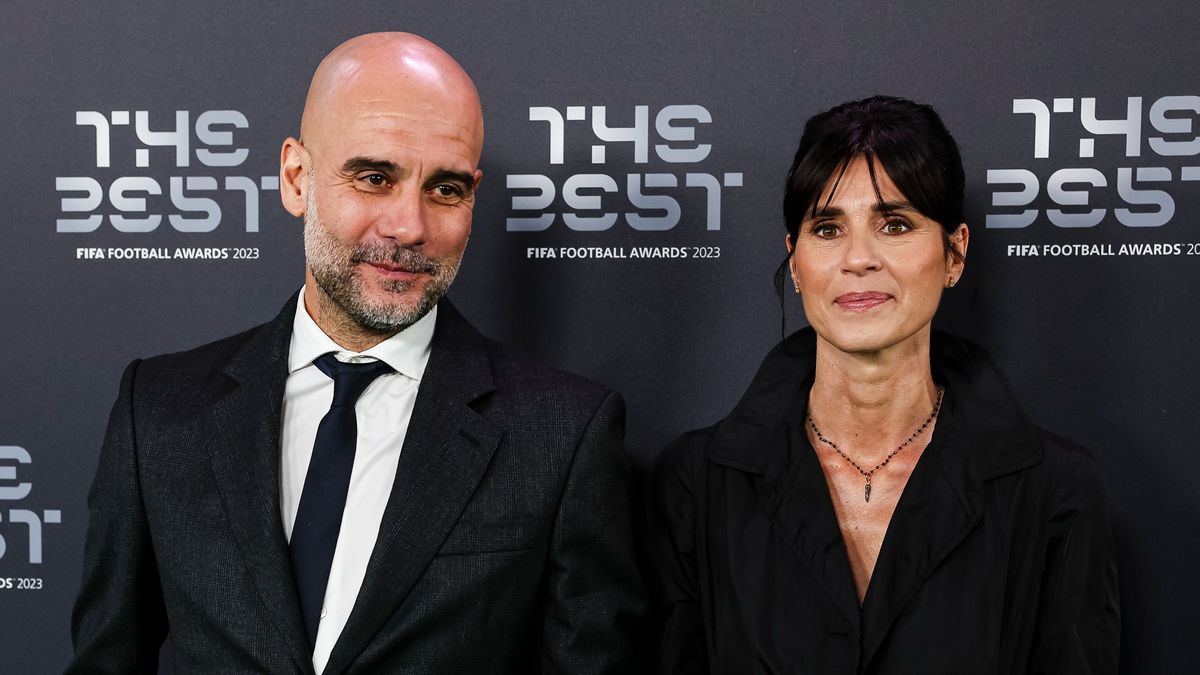 Pep Guardiola y Cristina Serra