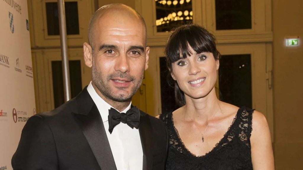 Pep Guardiola y su exmujer, Cristina Serra