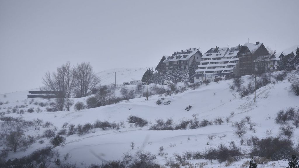 Viviendas en Formigal tras la llegada de un temporal