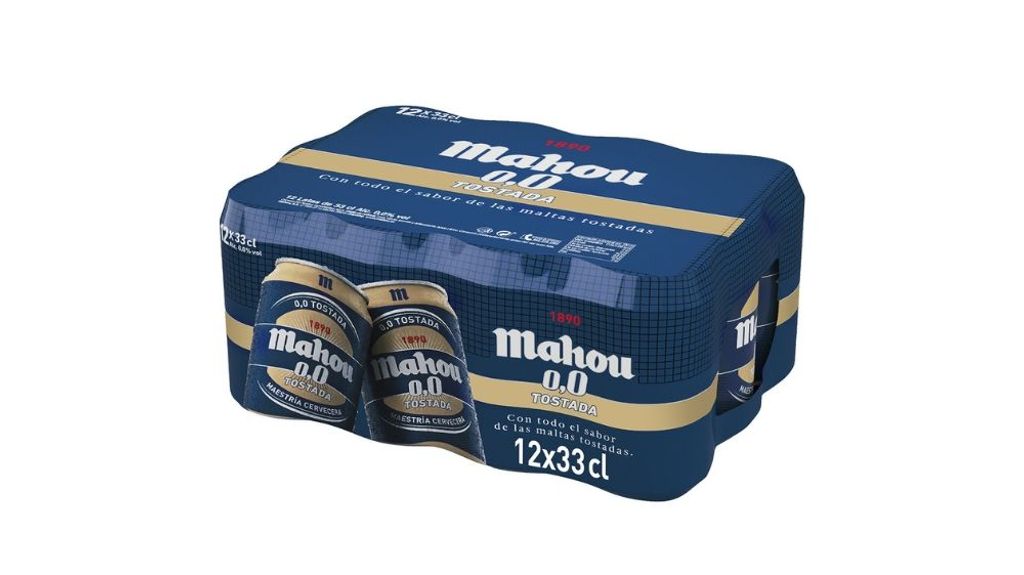 Cerveza MAHOU 0,0