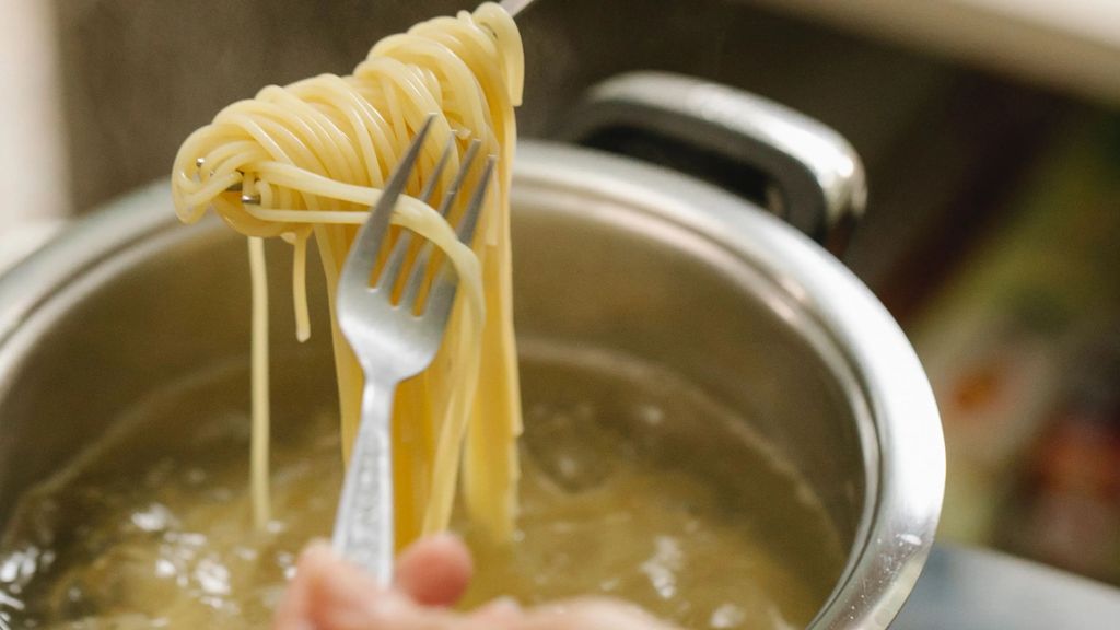 Cocinando pasta