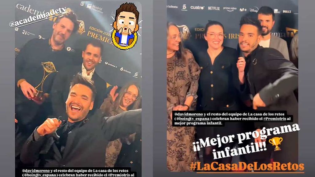 'La casa de los retos' celebra su Premio Iris