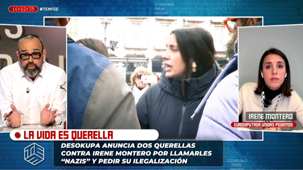 Risto, tajante tras protagonizar un tenso cara a cara con Irene Montero: "No te permito que utilices este programa en tu ariete para tus mítines"