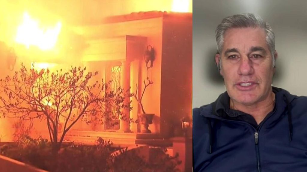 Stewart Wolfneson, presidente de la peña madridista en Los Ángeles: "Estos incendios son como una DANA 2.0"