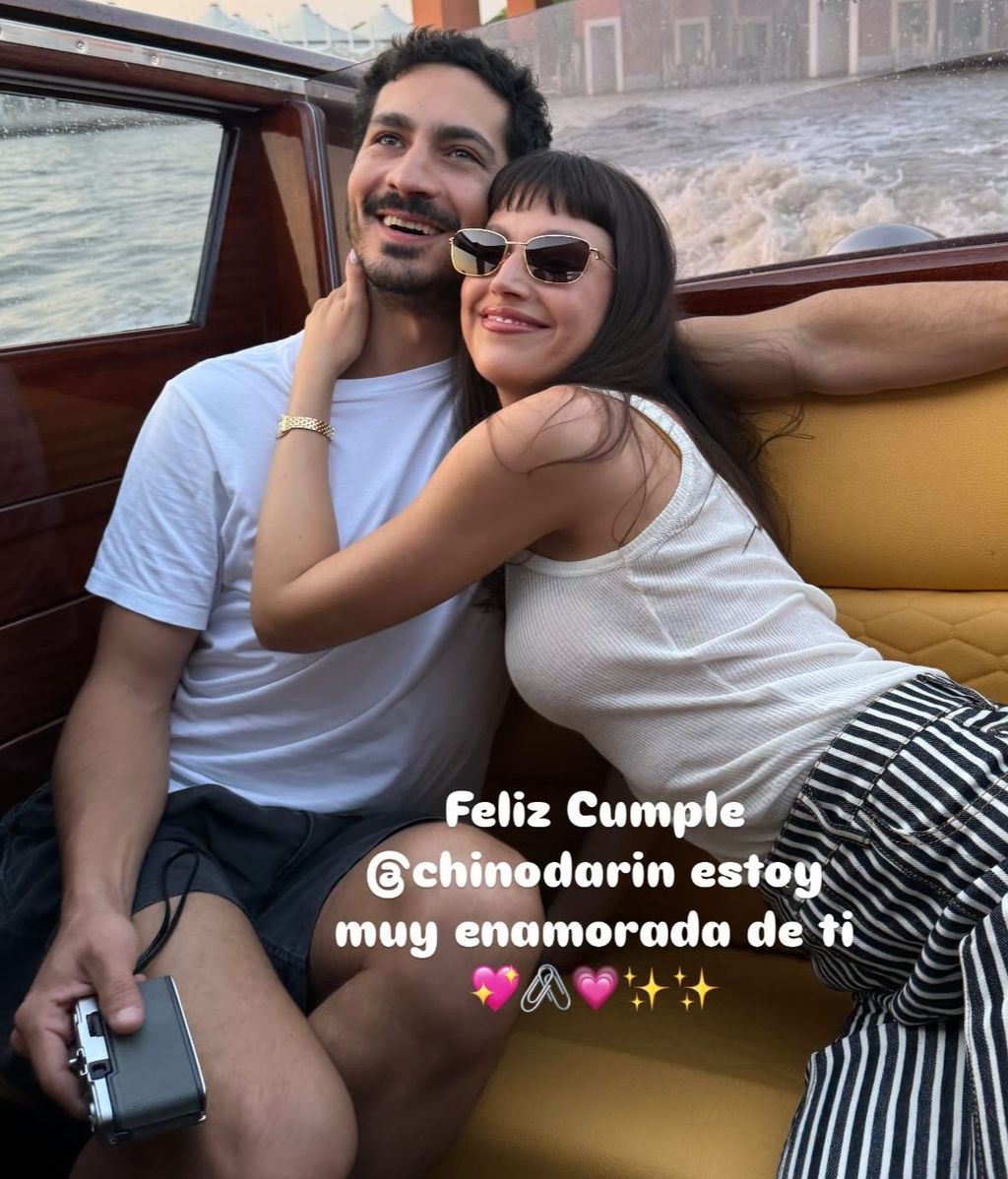 Úrsula Corberó y Chino Darín