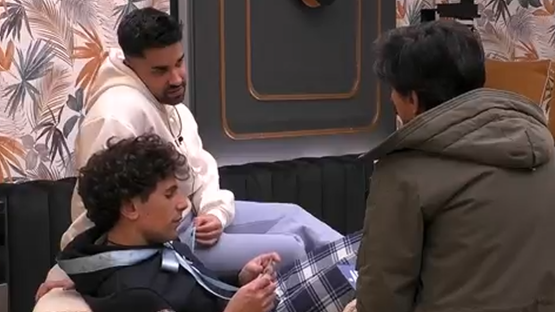 Dani, ofendido con Miguel y Óscar