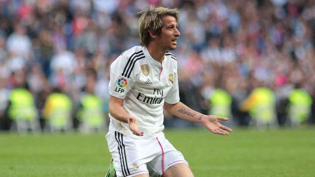 Fábio Coentrao, durante su época en el Real Madrid