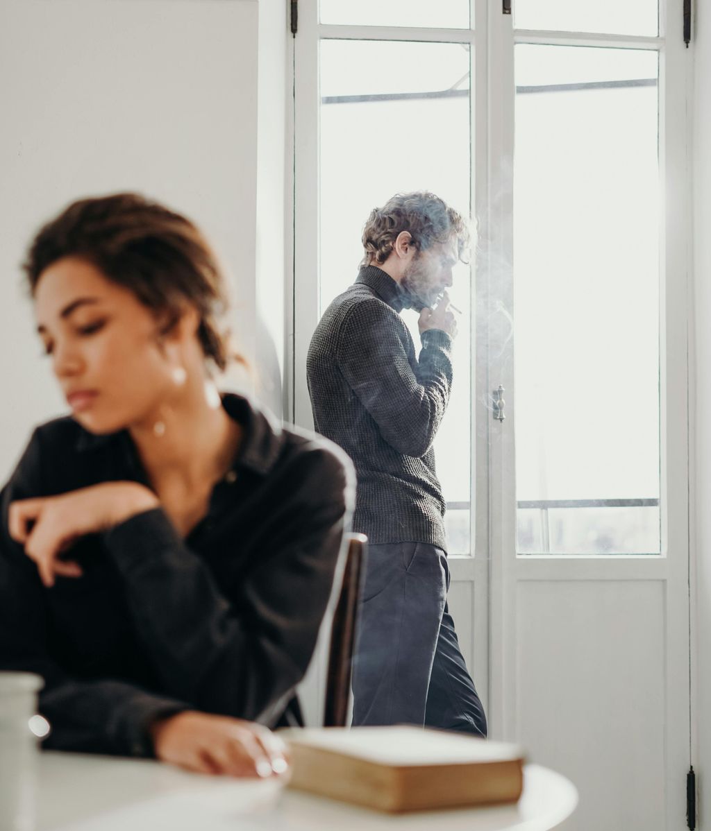 La pareja se distancia aunque siga conviviendo. FUENTE: Pexels