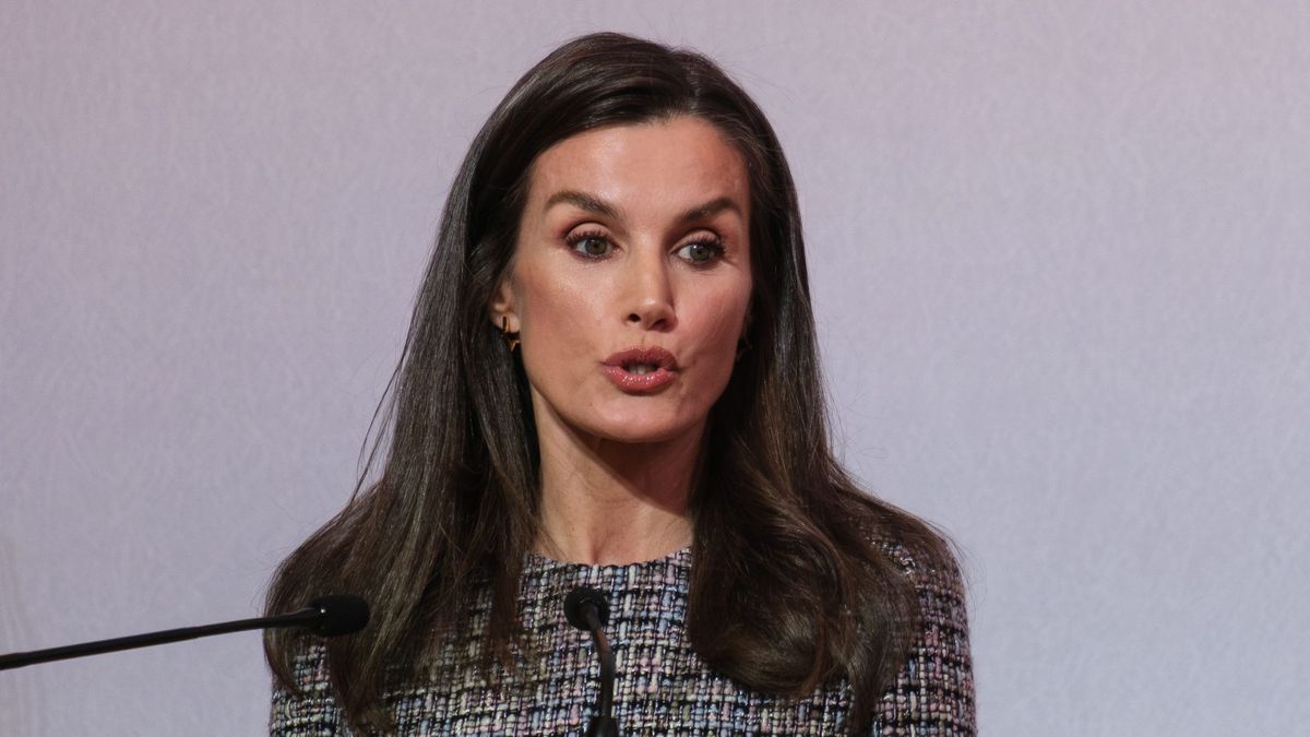 La reina Letizia en el evento organizado por la Fundación Microfinanzas BBVA