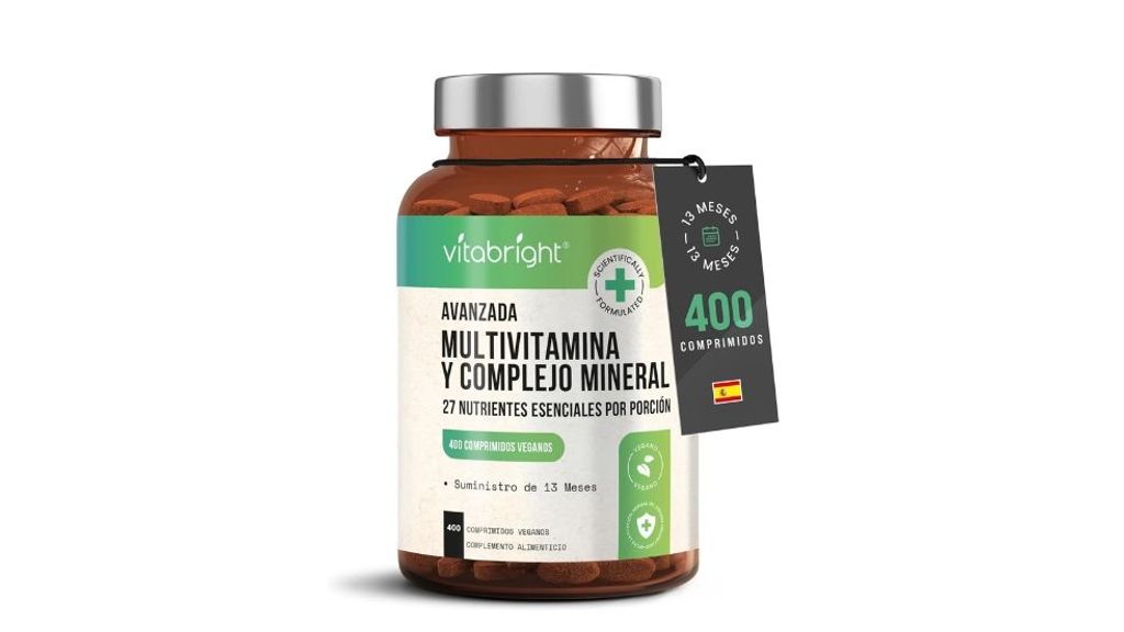 Multivitaminas para el cansancio Vitabright