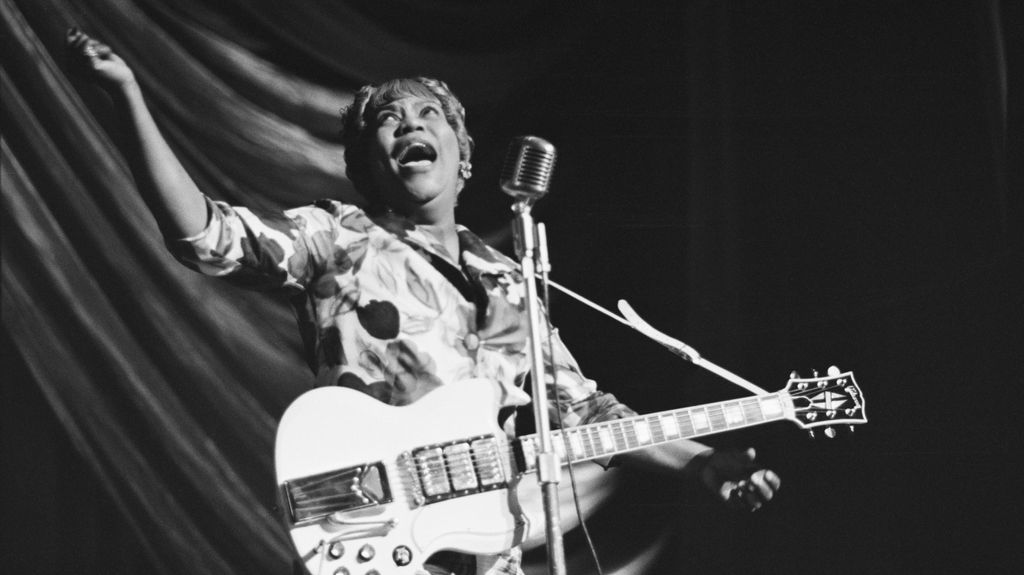 Sister Rosetta Tharpe, en 1964